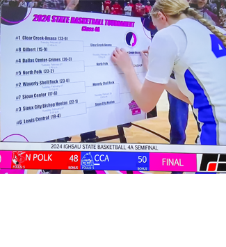 Ava Locklear moves CCA on the 4A state bracket